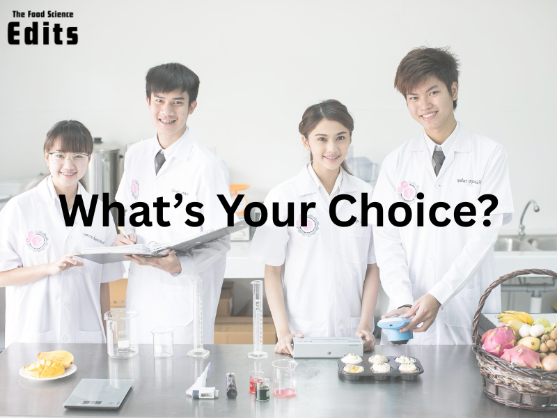 Food science vs Food technology