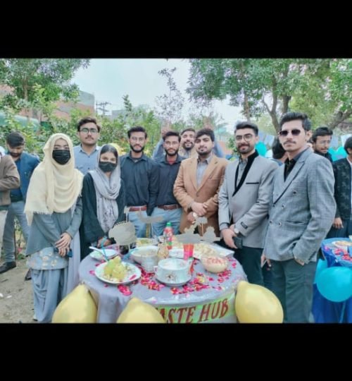 My Team at the Intradepartmental Food Competition